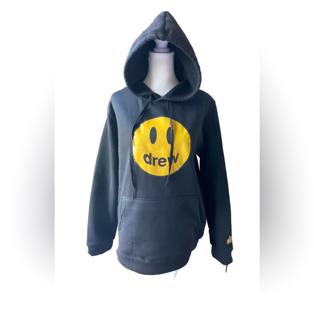 Justin Bieber Drew Black Hoodie Size Large